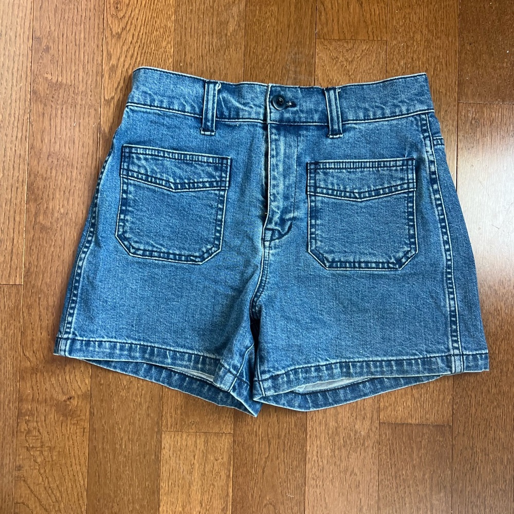 Madewell vintage inspired denim shorts